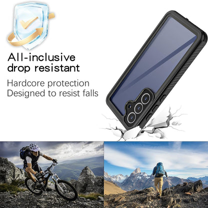 Funda Waterproof para Samsung Galaxy S25 FE, ShellBox, Negra