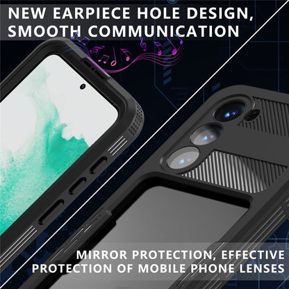 Funda Waterproof para Samsung Galaxy S26, ShellBox, Negra