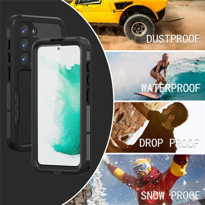 Funda Waterproof para Samsung Galaxy S26, ShellBox, Negra