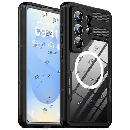 Funda Waterproof para Samsung Galaxy S26 Ultra, ShellBox, Negra