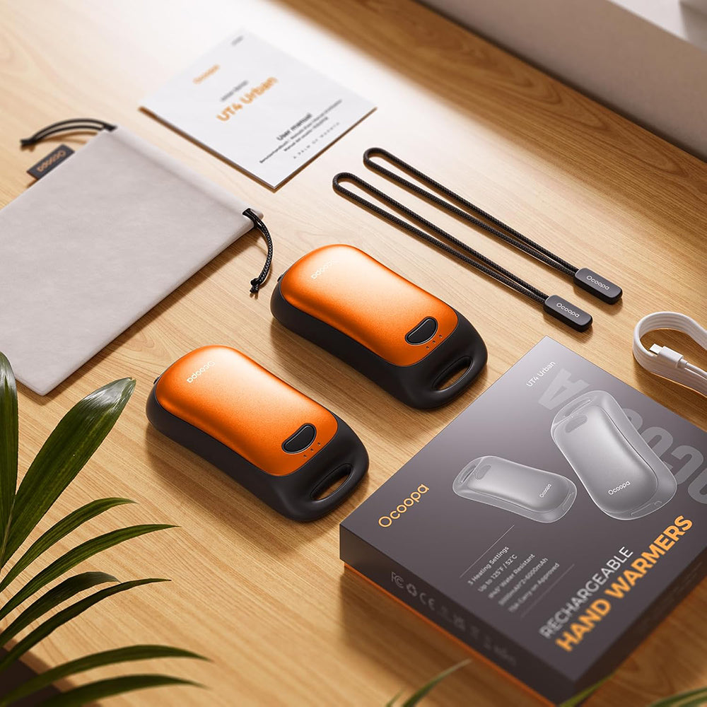 Calentador de Manos Ocoopa UT4 Urban, Naranja