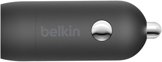 Cargador de coche Belkin BoostCharge, 30W, 3A, 1 x USB-C, Negro CCA004btBK