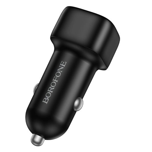 Cargador de Coche Borofone BZ34 Cloud, 18W, 3A, 1 x USB-A, Negro