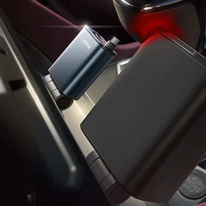 Cargador de Coche con Cable USB-C Lisen, 57W, 3A, 1 x USB-A - 1 x USB-C, Negro YL0325010016