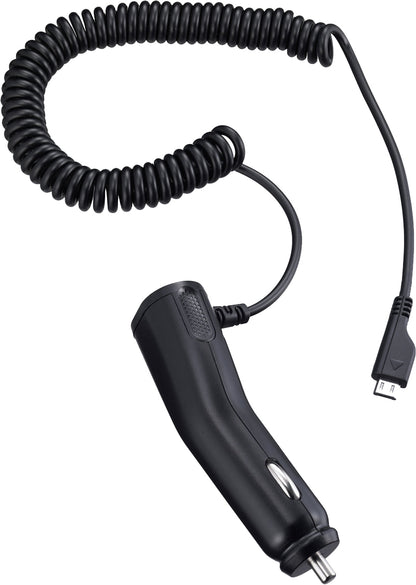 Cargador de coche microUSB con cable Samsung, 3,5 W, 0,7 A, negro, renovado ACADU10CBECSTD