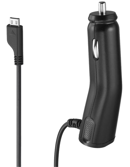 Cargador de coche microUSB con cable Samsung, 3,5 W, 0,7 A, negro, renovado ACADU10CBECSTD