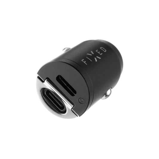 Cargador de Coche Fixed, 30W, 3A, 2 x USB-C, Negro
