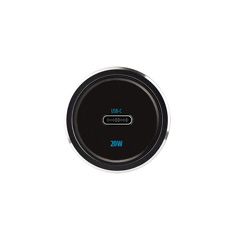 Cargador de Coche Forever CC-06, 20W, 3A, 1 x USB-C, Negro