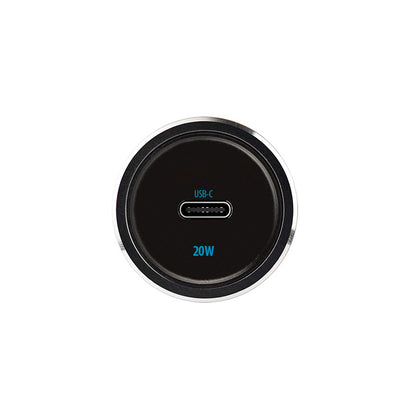 Cargador de Coche Forever CC-06, 20W, 3A, 1 x USB-C, Negro