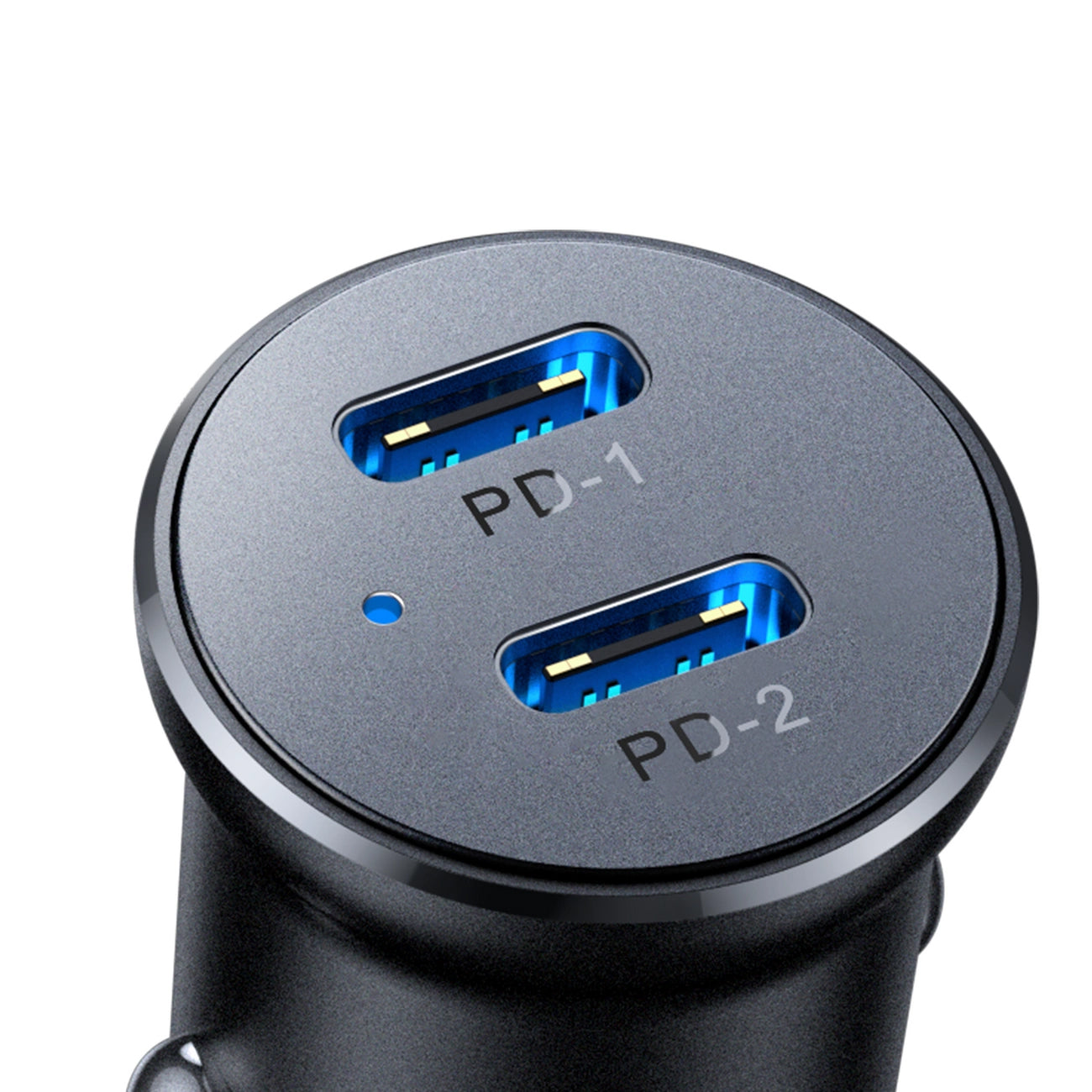 Cargador de Coche Joyroom JR-CCN06, 30W, 3A, 2 x USB-C, Negro