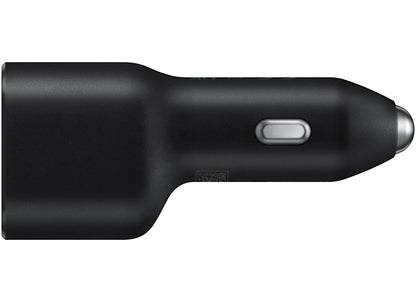 Cargador de coche Samsung, 40W, 2A, 1 x USB-A - 1 x USB-C, Negro EP-L4020NBEGEU