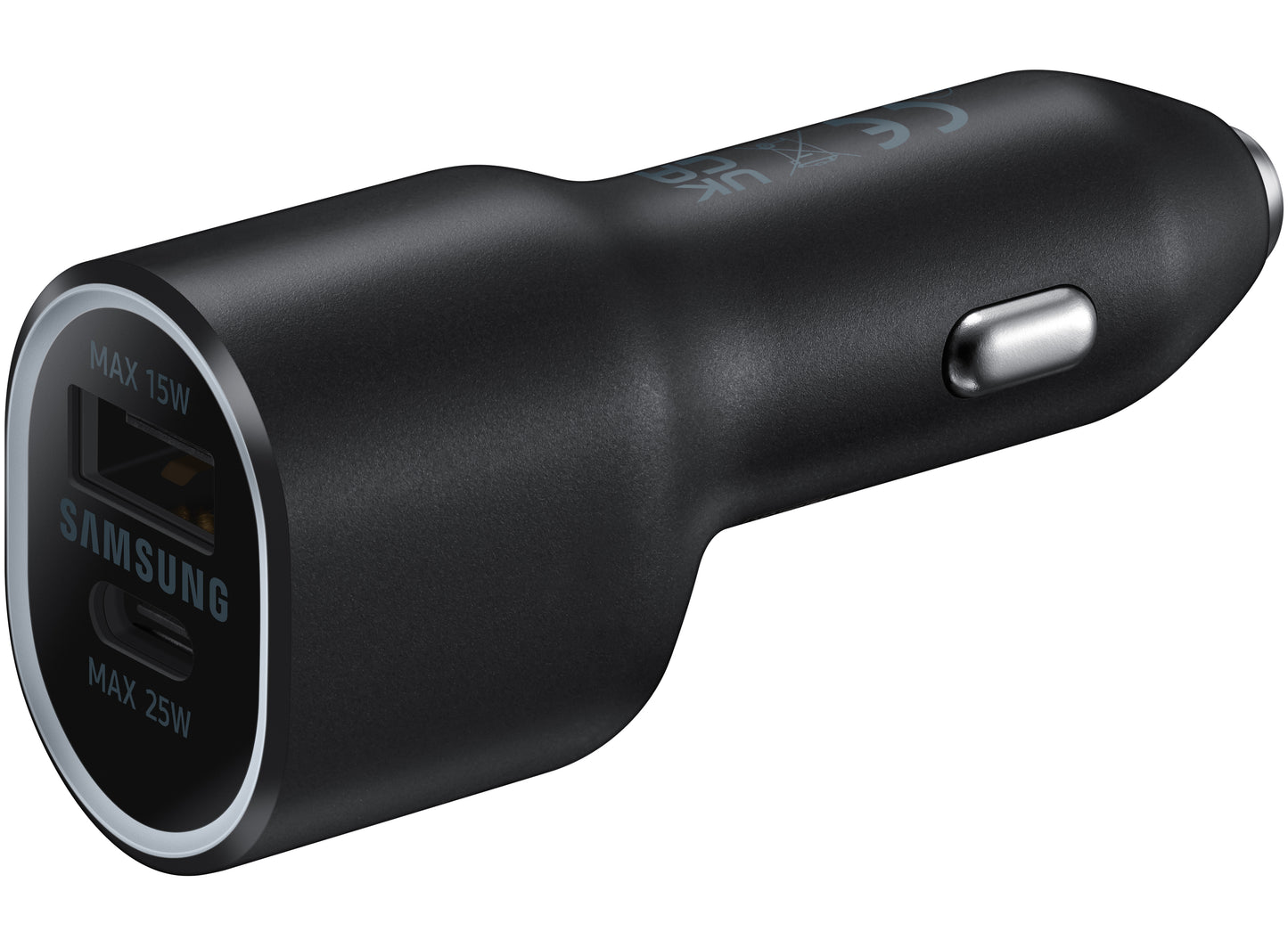 Cargador de coche Samsung, 40W, 2A, 1 x USB-A - 1 x USB-C, Negro EP-L4020NBEGEU