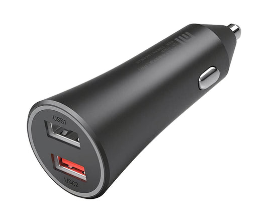 Xiaomi Cargador de coche, 37W, 3A, 2 x USB-A, Negro GDS4147GL