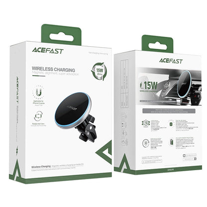 Acefast D3 Wireless Car Charger, 15W, 1.67A, Silver