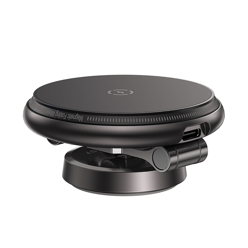 Cargador de Coche Inalámbrico Acefast D30, 15W, 1.67A, Negro