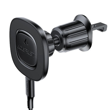 Cargador de Coche Inalámbrico Acefast D46, 15W, 1.67A, Negro