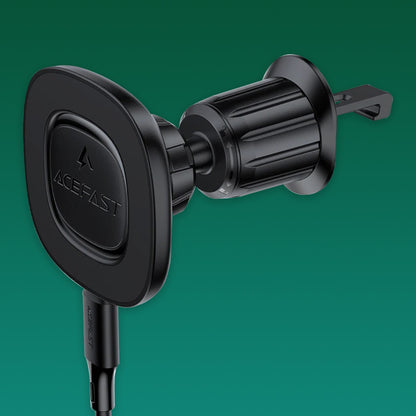 Cargador de Coche Inalámbrico Acefast D46, 15W, 1.67A, Negro