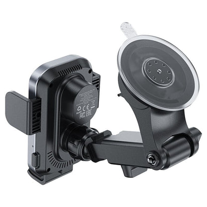 Cargador de Coche Inalámbrico Acefast D53, 15W, 1.67A, Negro