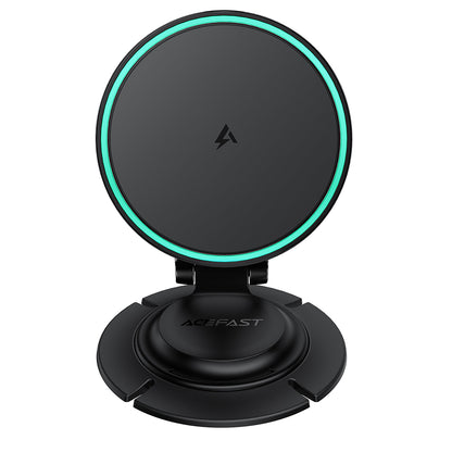 Cargador de Coche Inalámbrico Acefast D65, 15W, 1.67A, Negro