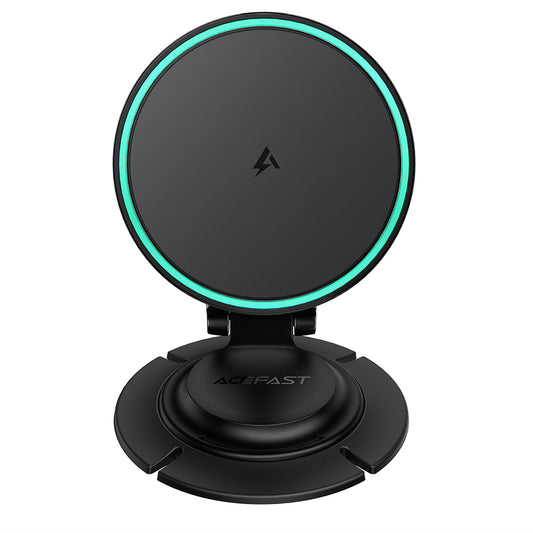 Cargador de Coche Inalámbrico Acefast D65, 15W, 1.67A, Negro