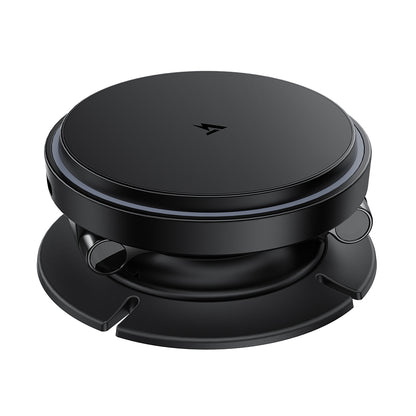 Cargador de Coche Inalámbrico Acefast D65, 15W, 1.67A, Negro