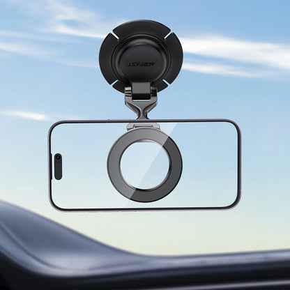 Cargador de Coche Inalámbrico Acefast D65, 15W, 1.67A, Negro