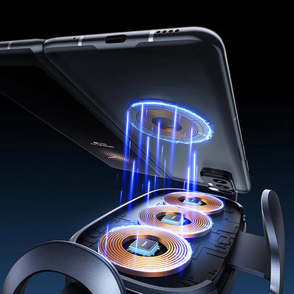 Cargador de Coche Inalámbrico Baseus LightChaser, 15W, 1.67A, Negro, Reacondicionado C40355901111-00