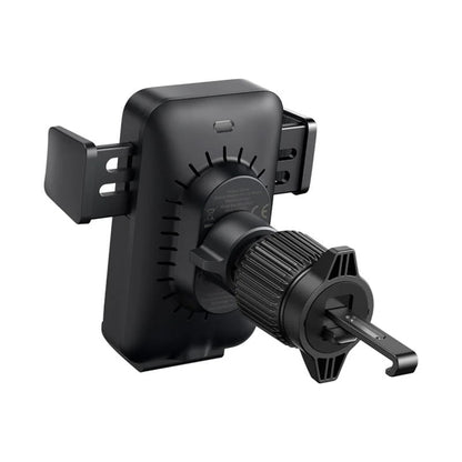 Cargador de Coche Inalámbrico Baseus Wisdom Pro Vent, 15W, 1.67A, Negro C40381501123-00