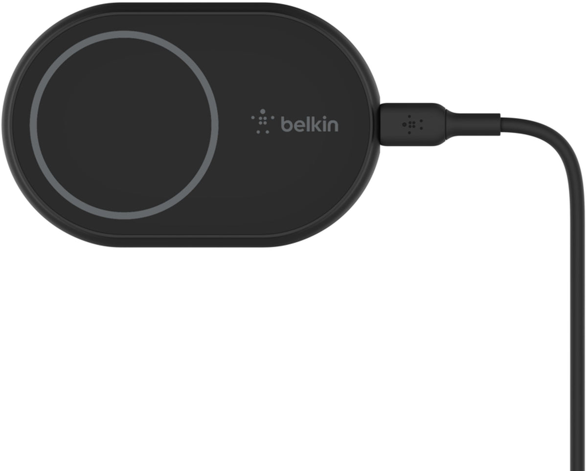 Cargador de coche inalámbrico Belkin BoostCharge, 10W, 1.1A, Negro WIC004btBK
