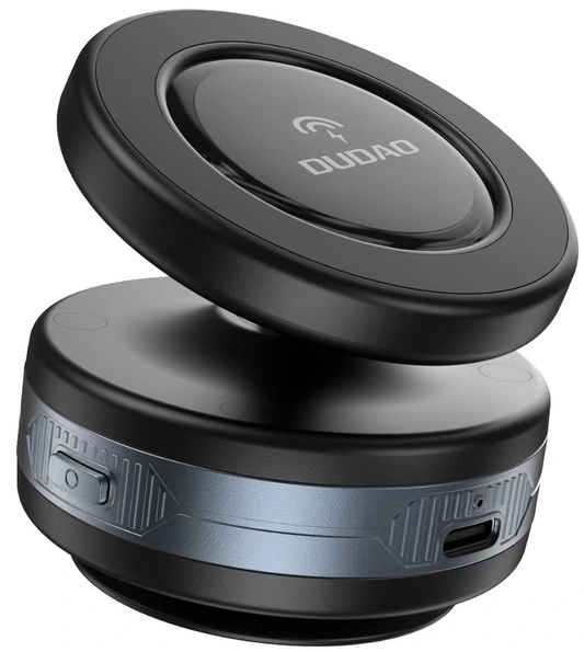 Cargador de coche inalámbrico Dudao F24Max, 15W, 1.67A, Negro