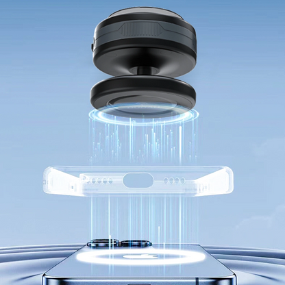 Dudao F24Max Wireless Car Charger, 15W, 1.67A, Black