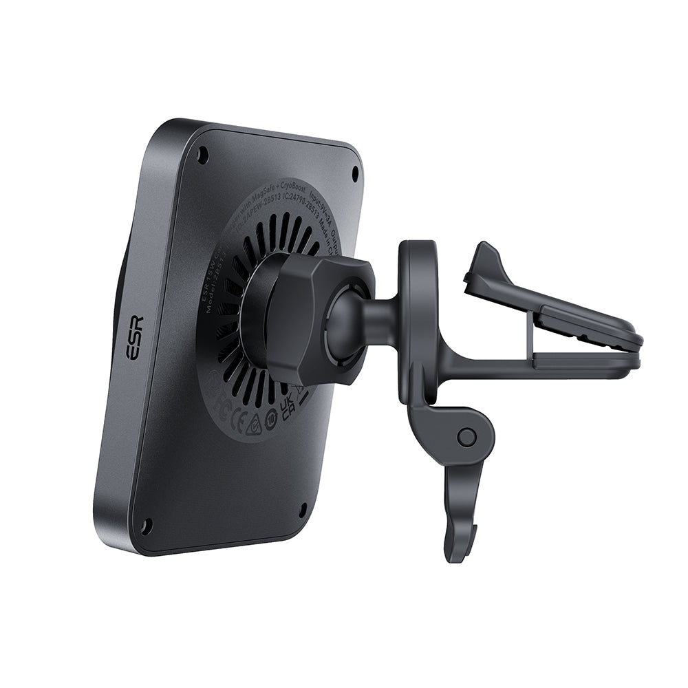 Cargador de Coche Inalámbrico ESR CryoBoost, 15W, 1.67A, Plateado