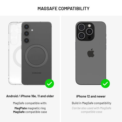 Cargador de Coche Inalámbrico Fixed MagRound 2 XL, 15W, 1.67A, Negro