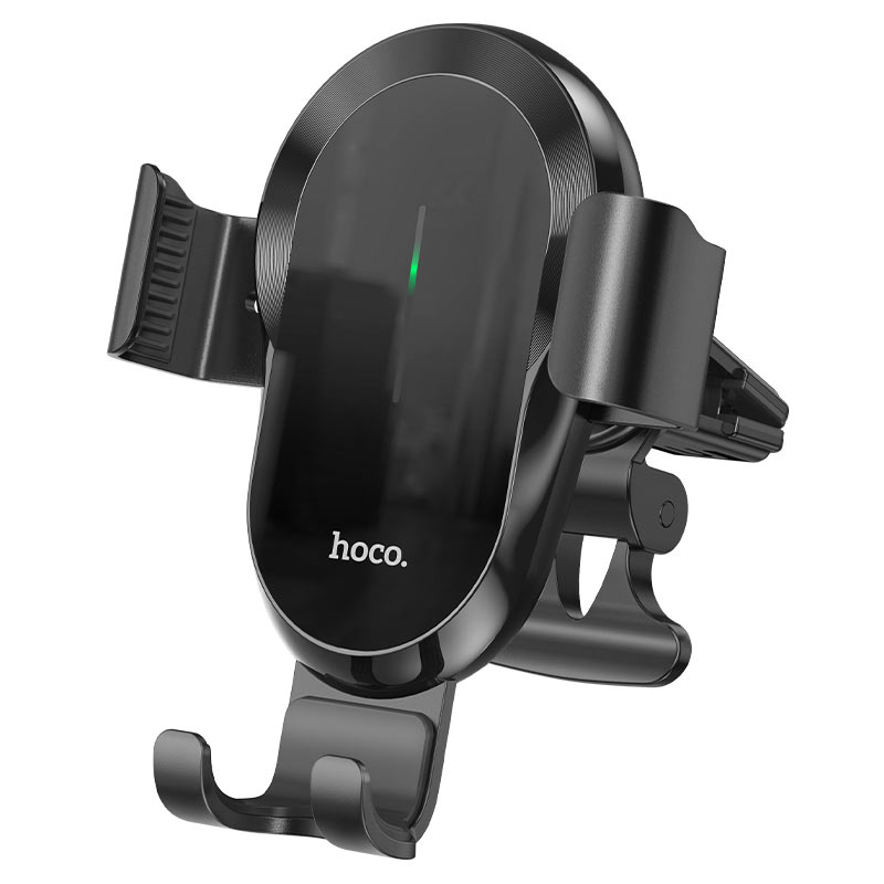 Cargador de Coche Inalámbrico HOCO CA105, 15W, 1.67A, Negro