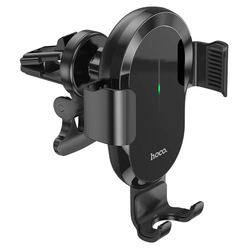 Cargador de Coche Inalámbrico HOCO CA105, 15W, 1.67A, Negro