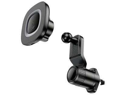 Cargador de Coche Inalámbrico HOCO HW30, 15W, 1.67A, Negro