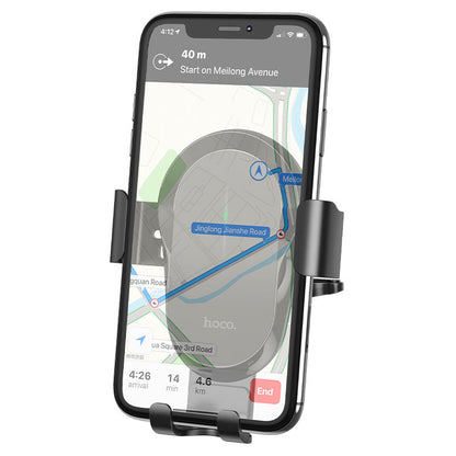 Cargador de Coche Inalámbrico HOCO CA105, 15W, 1.67A, Negro
