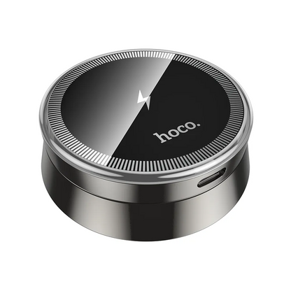 Cargador de Coche Inalámbrico HOCO HW33, 15W, 1.67A, Gris