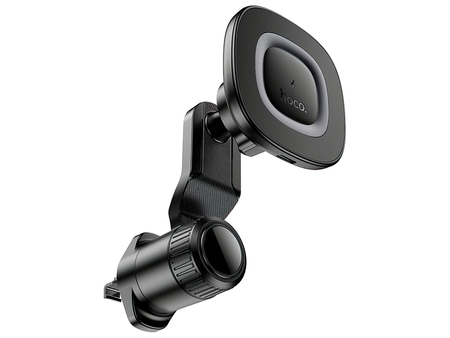 Cargador de Coche Inalámbrico HOCO HW30, 15W, 1.67A, Negro