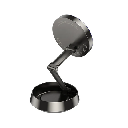 Cargador de Coche Inalámbrico HOCO HW33, 15W, 1.67A, Gris