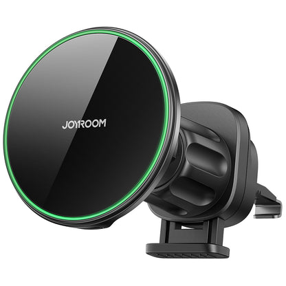 Cargador de Coche Inalámbrico Joyroom JR-ZS412, 15W, 1.67A, Negro