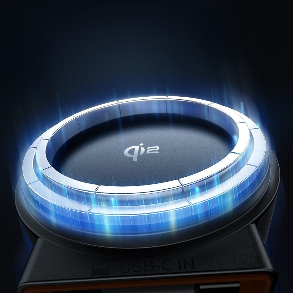 Cargador de Coche Inalámbrico McDodo CH-0090, 15W, 1.67A, Negro