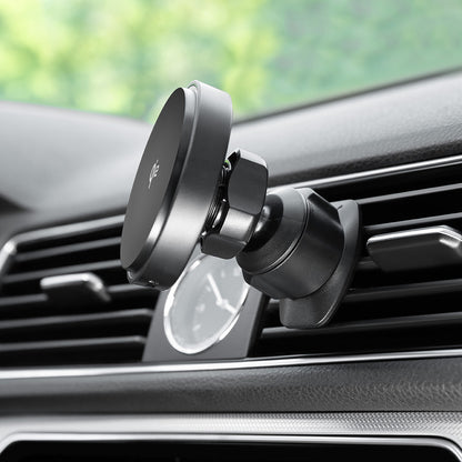 Cargador de Coche Inalámbrico Proove Light Circle, 15W, 1.67A, Gris WHLC15010002