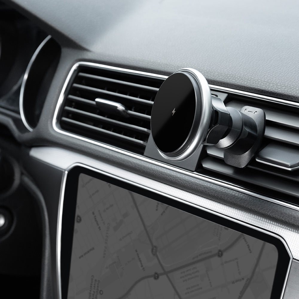 Cargador de Coche Inalámbrico Proove Magic Circle, 15W, 1.67A, Plateado WHMC15020006