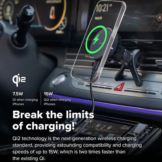 Cargador de Coche Inalámbrico Ringke, 15W, 1.67A, Negro