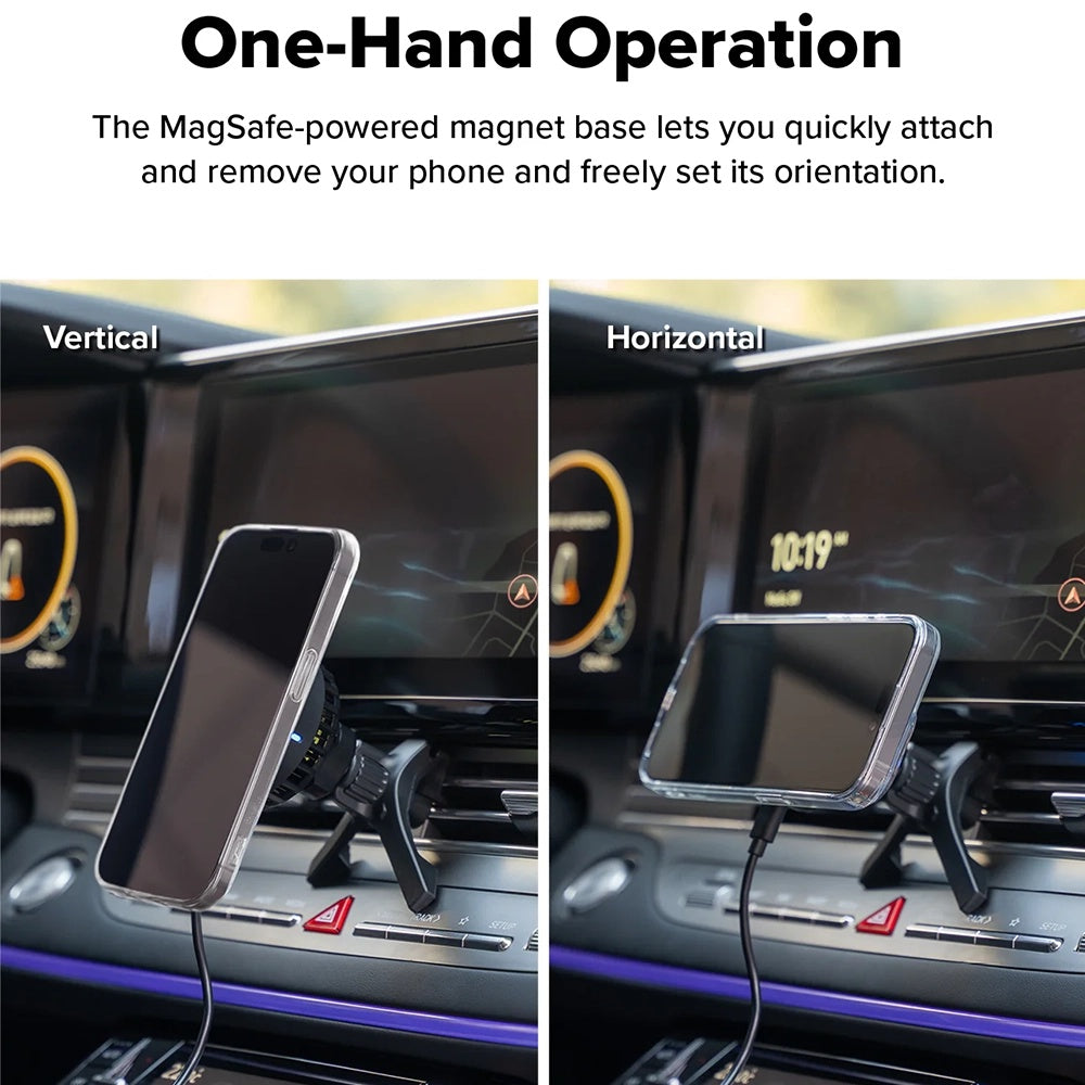 Cargador de Coche Inalámbrico Ringke, 15W, 1.67A, Negro