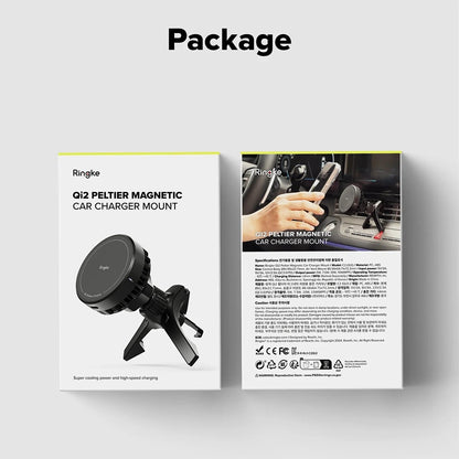 Cargador de Coche Inalámbrico Ringke, 15W, 1.67A, Negro