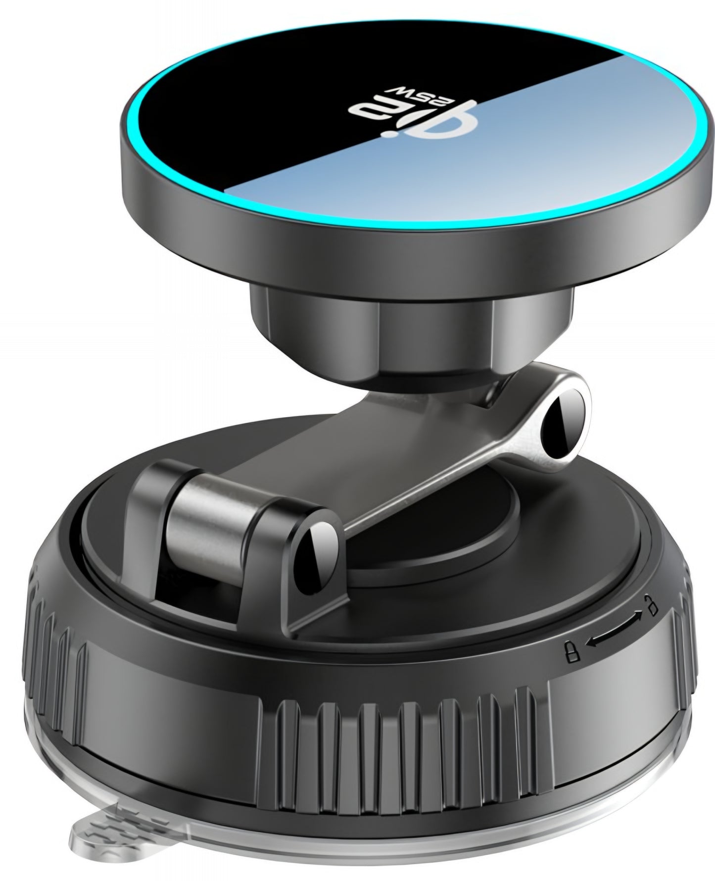 Cargador de Coche Inalámbrico Tech-Protect MM25W-V8, 25W, Negro