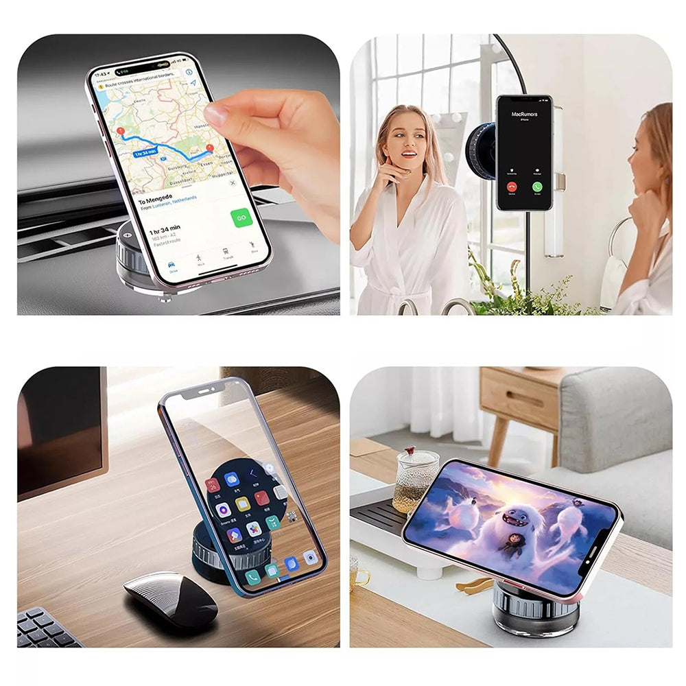 Cargador de Coche Inalámbrico Techsuit HOLD253, 15W, 1.67A, Negro