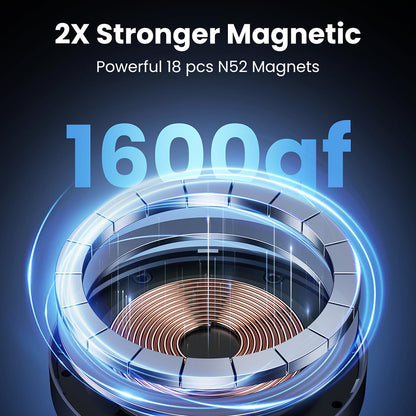 Cargador de Coche Inalámbrico UGREEN W708, 15W, 1.67A, Negro